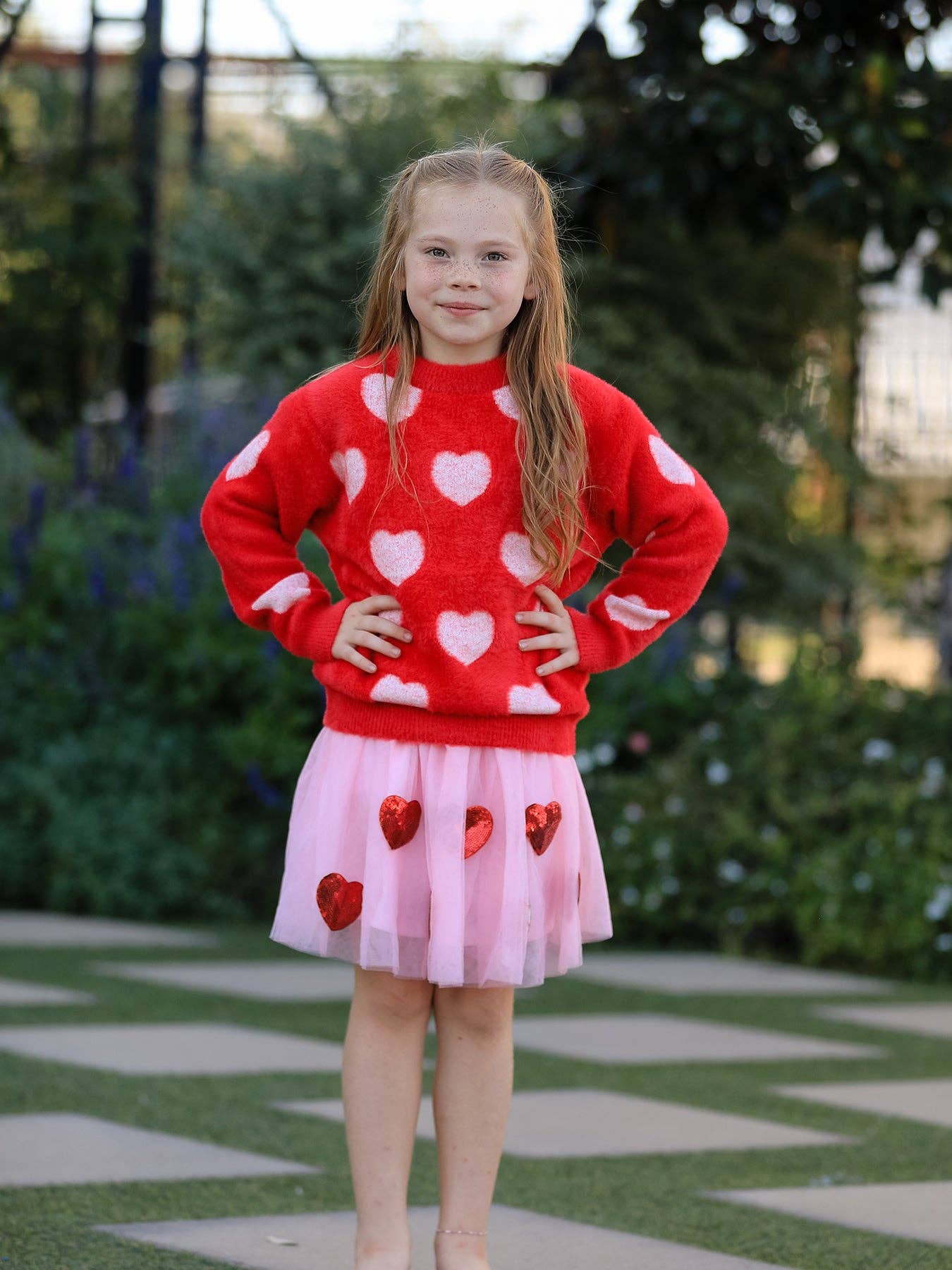Red Heart Cozy Soft Pullover Sweater