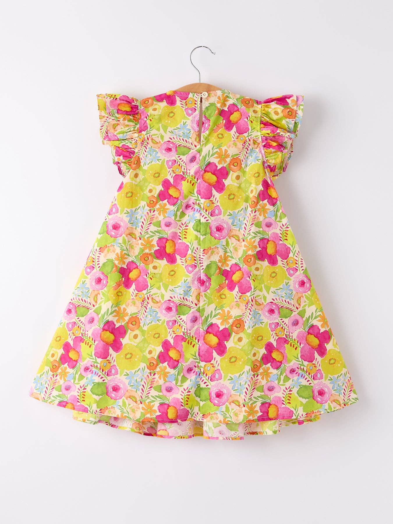 (ETA 3/14/26) Summer Fun: Colorful Floral Yellow Dress