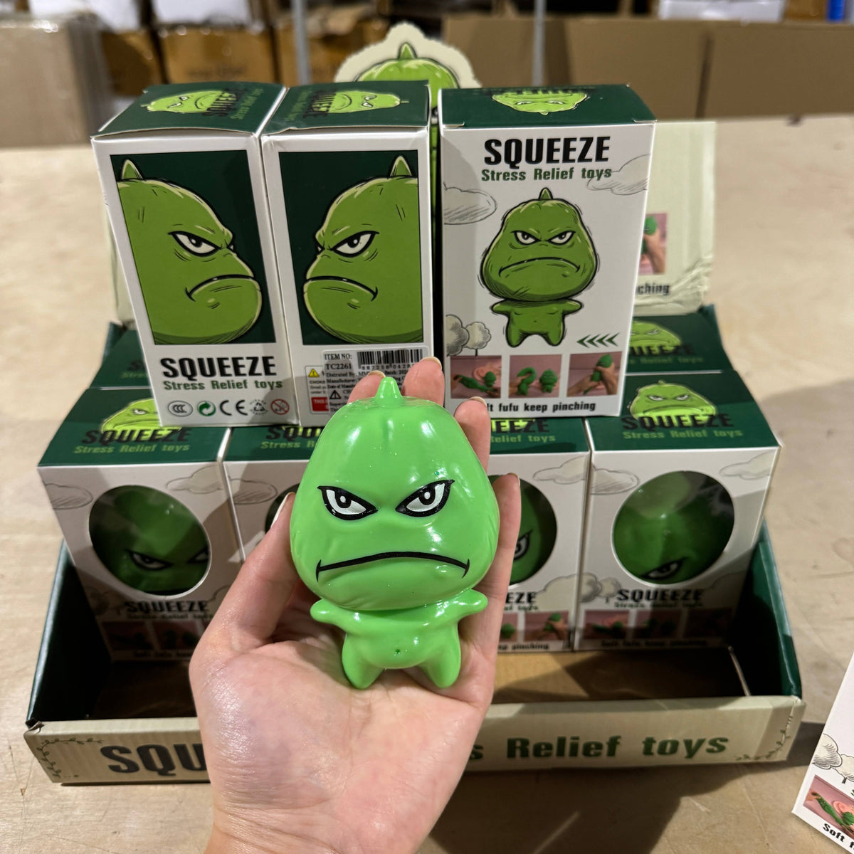 Crunchy Christmas Grinch Squishy