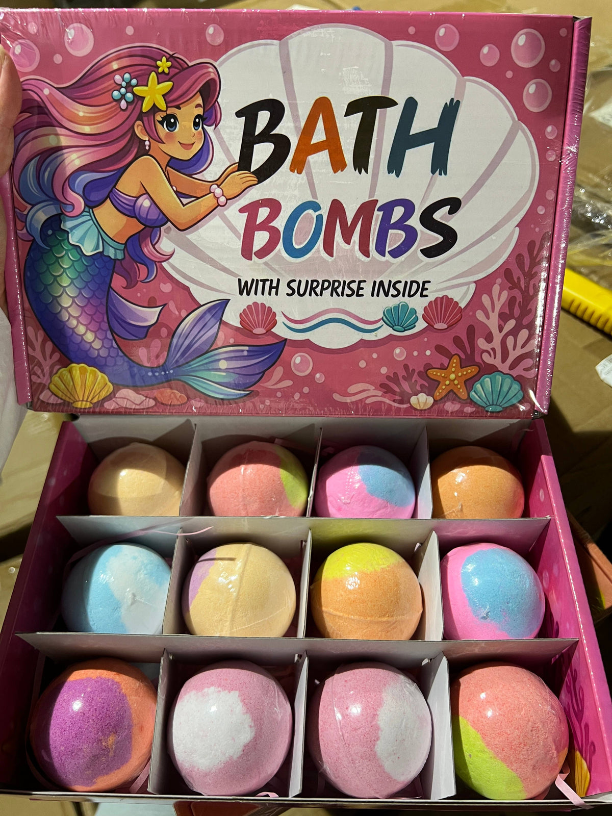 Mermaid Theme Bath Bomb Assorted