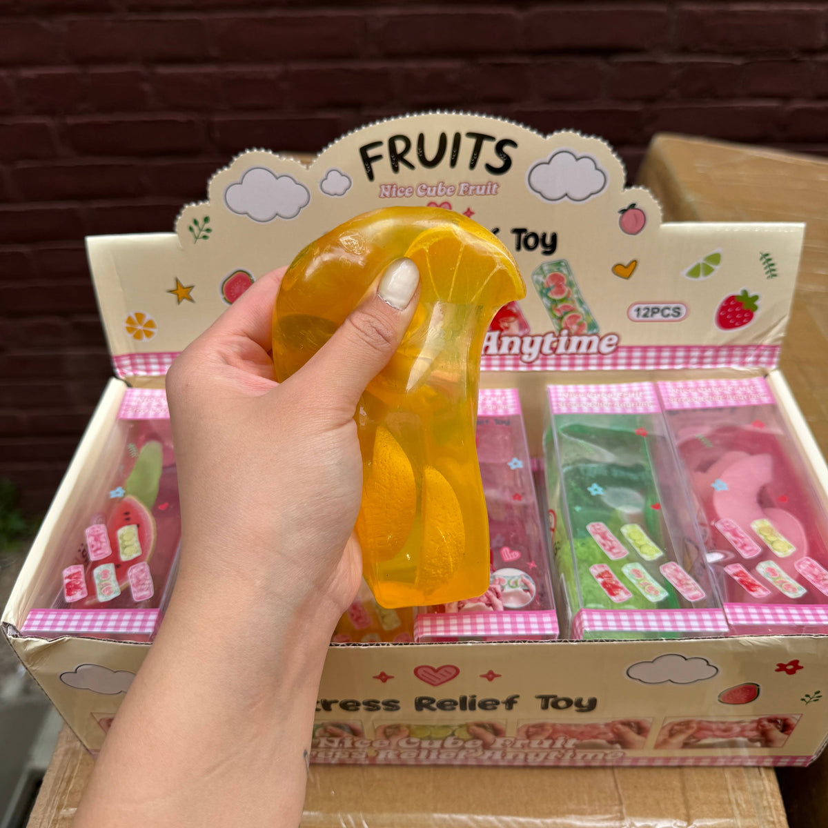 Coconut Oil Vaseline Fruit Bar Stick Squishy