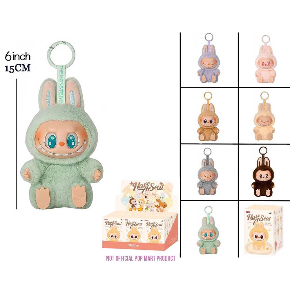Labubu Inspired Monster Doll Have A Seat Blind Box