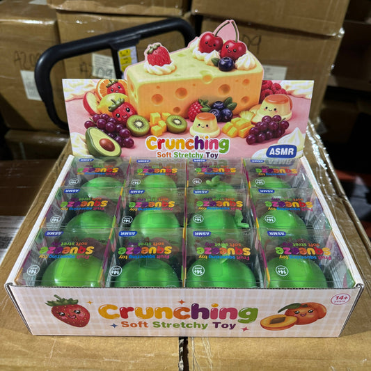 Crackling Crunchy Green Apple Squishy