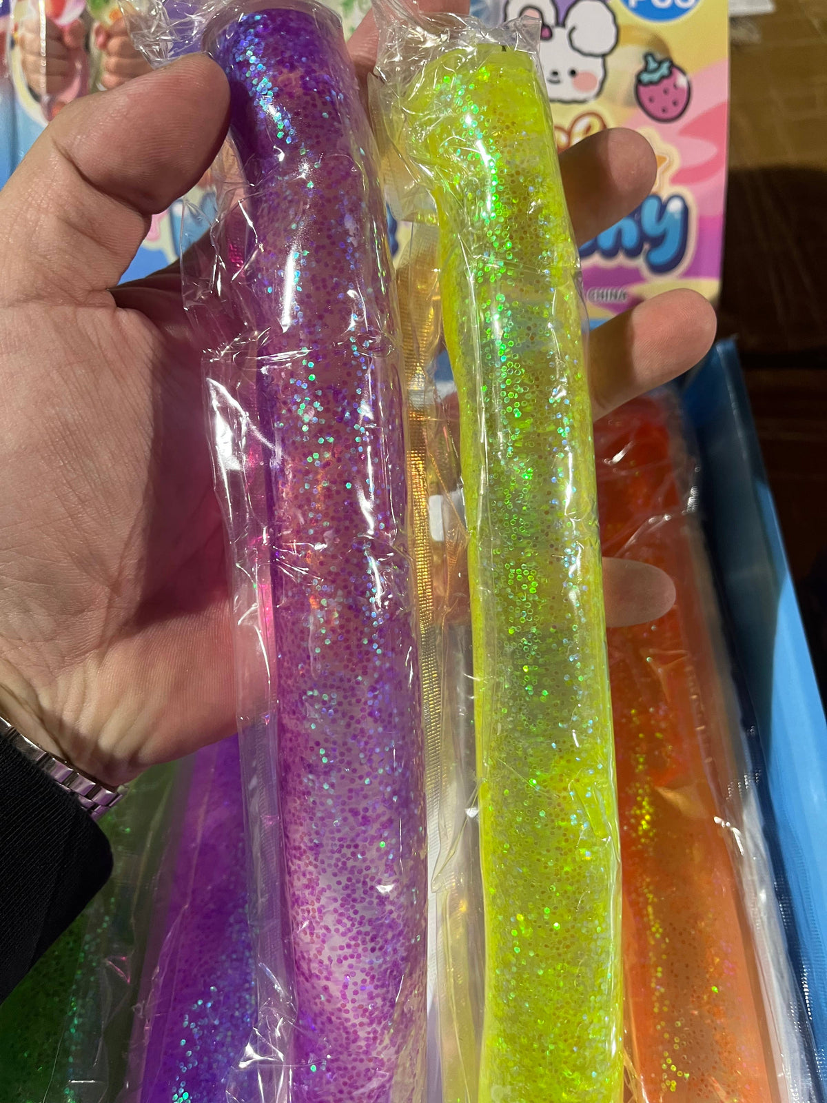 Coconut Oil Glitter Giant Noodle/Stick