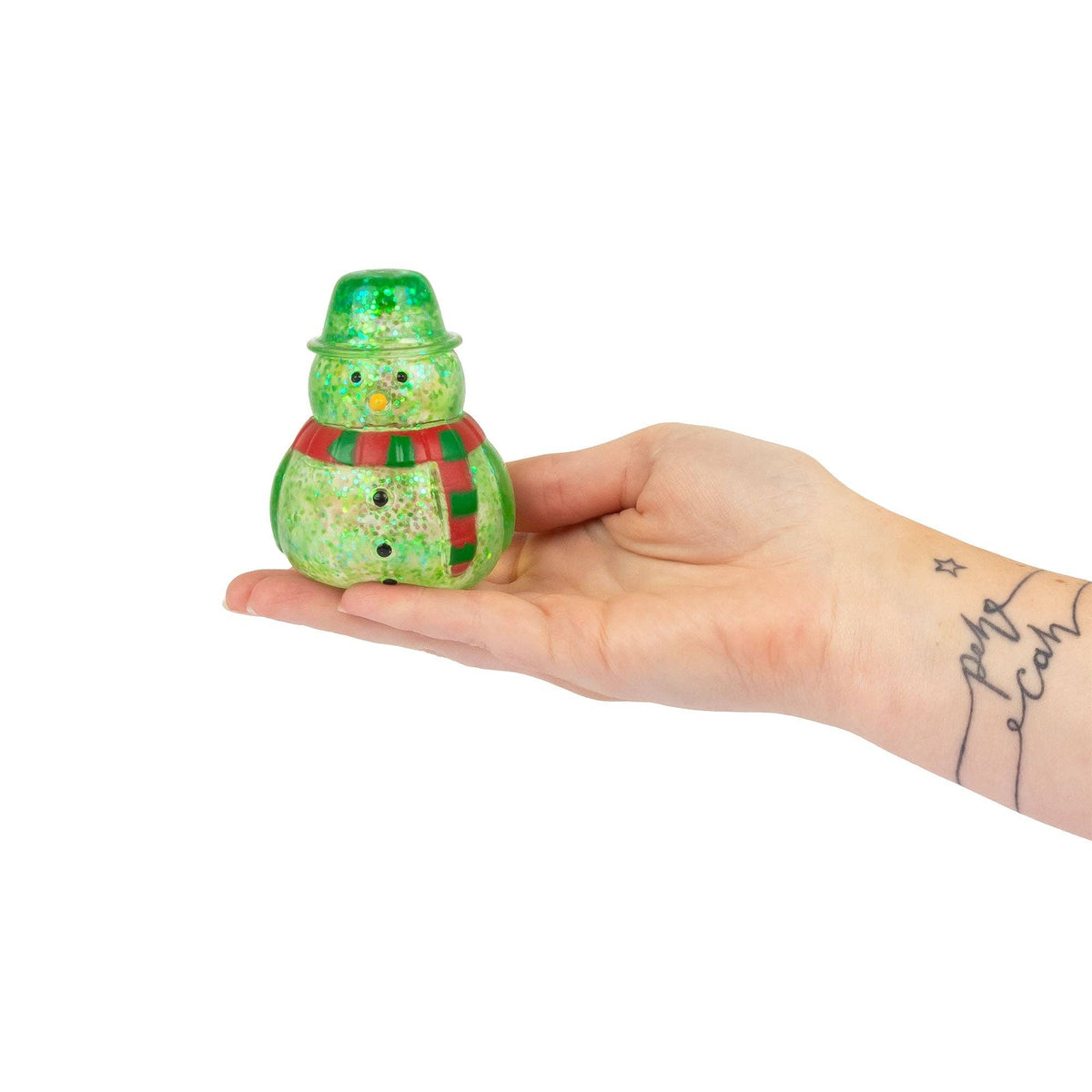 (ETA 10/26/26) Scrunchems Sugar Snowman Squishy Fidget Toy (1pc) Color Ships Assorted