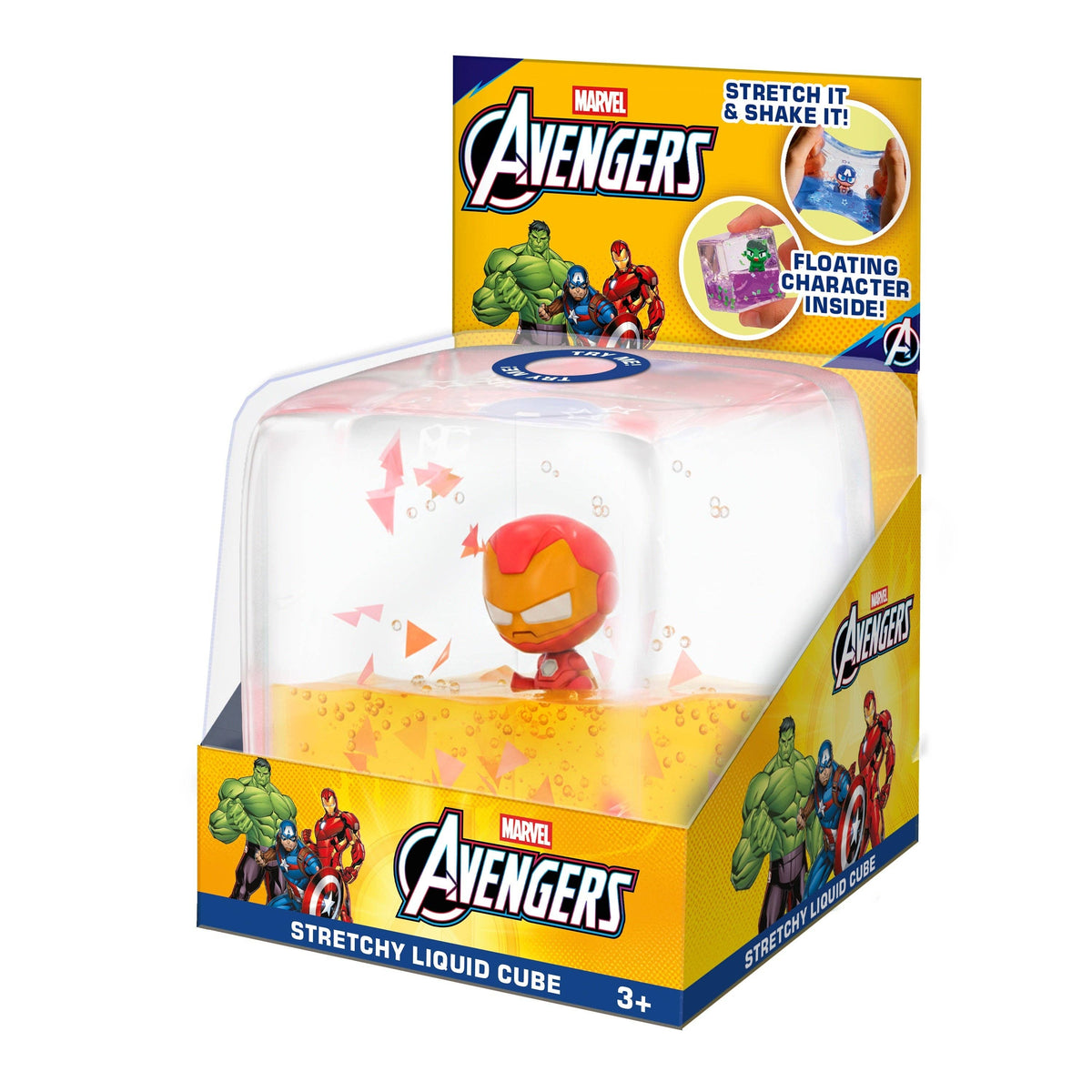 (ETA 11/16/26) Marvel® Avengers Stretchy Liquid Cube Fidget Toy