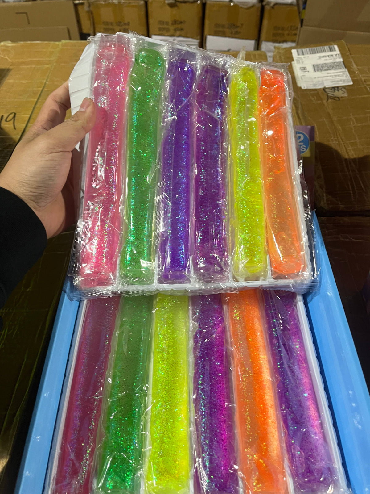 Coconut Oil Glitter Giant Noodle/Stick