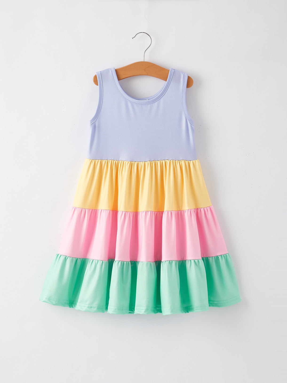 Colorful Colorblock Dress