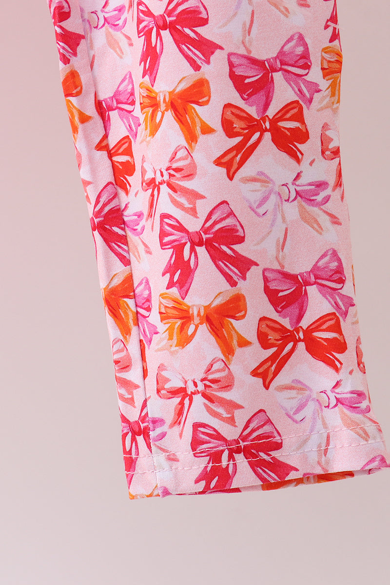 Abby & Evie Premium
Premium berry blossom bows bamboo pants set