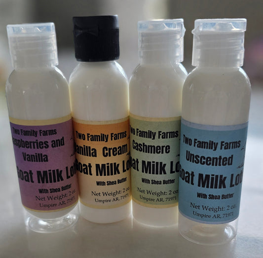 2 oz Goat Milk Lotion