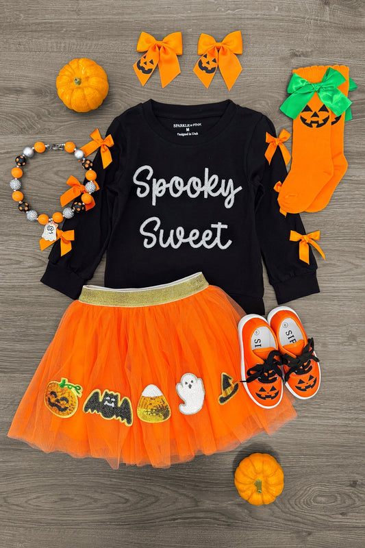 "Spooky Sweet" Tutu Skirt Set
