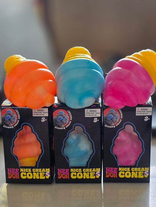 Nice Cream Cone Squishy Assorted Colors