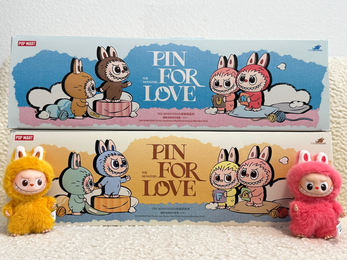 Viral Labubu “Pin for Love” Edition – Collectible Designer A