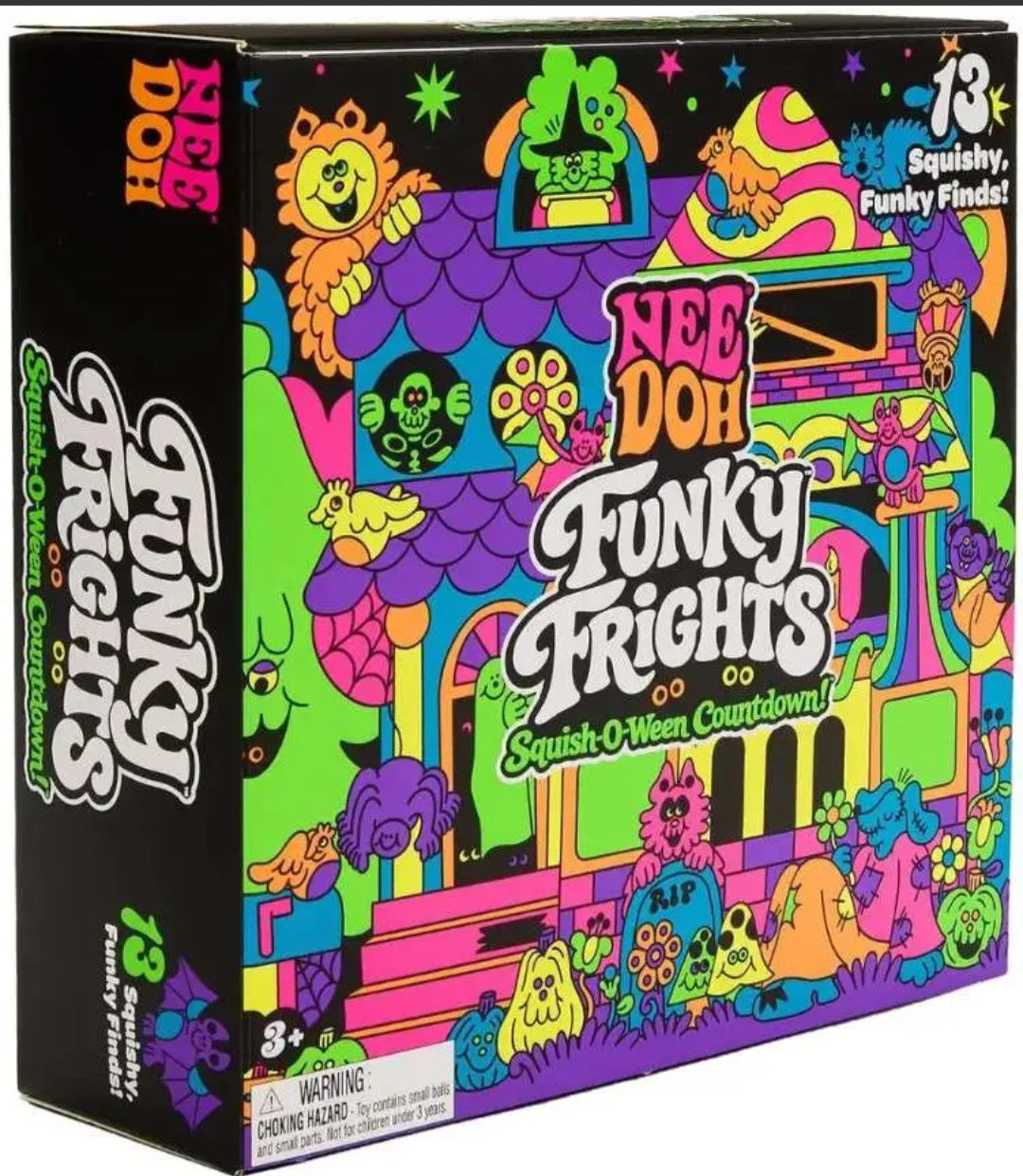 (ETA 8/12/26) Schylling Needohween Funky Frights Squish-O-Ween Countdown Set