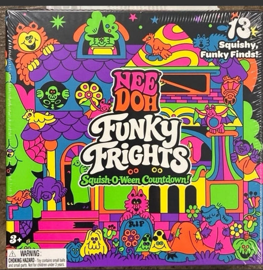 (ETA 8/12/26) Schylling Needohween Funky Frights Squish-O-Ween Countdown Set