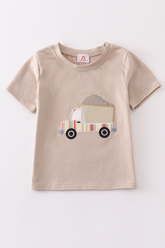 Abby & Evie
Khaki truck applique top