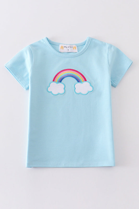 Abby & Evie Premium
Premium blue rainbow top