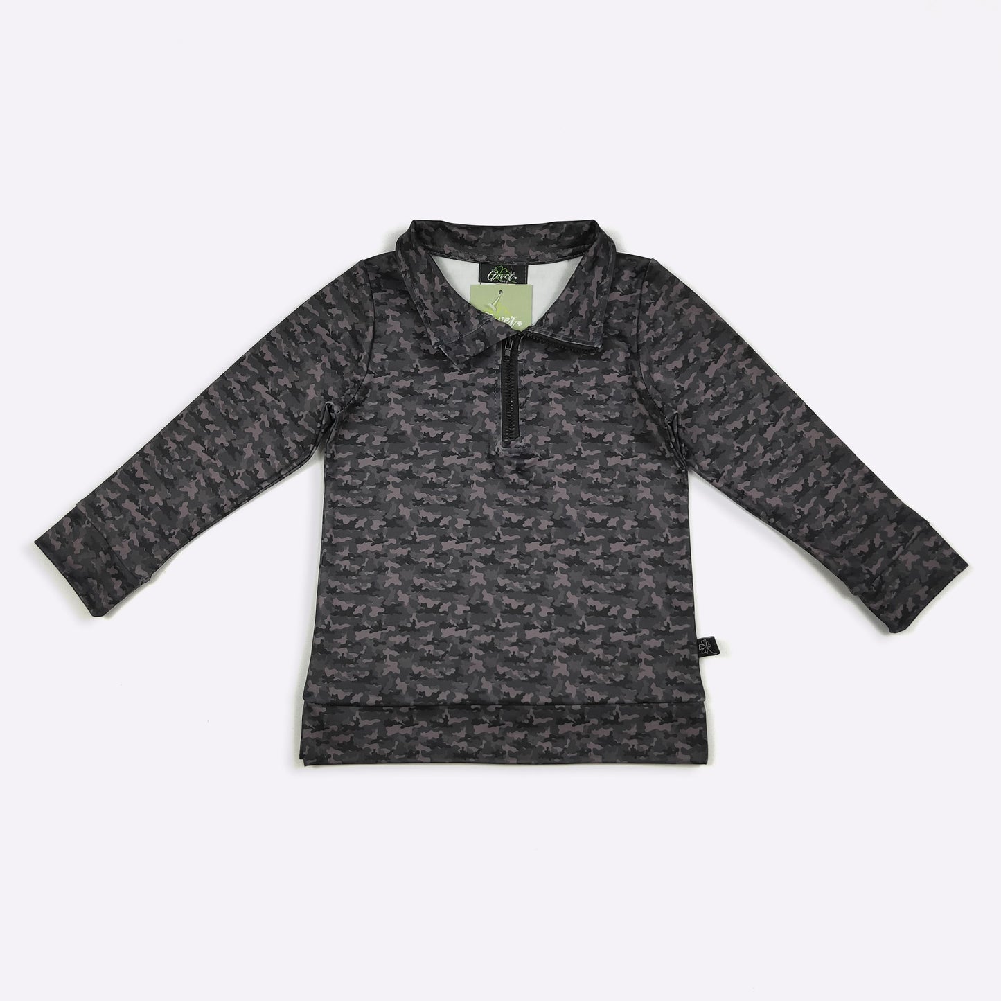 Midnight Camo Boy Quarter Zip