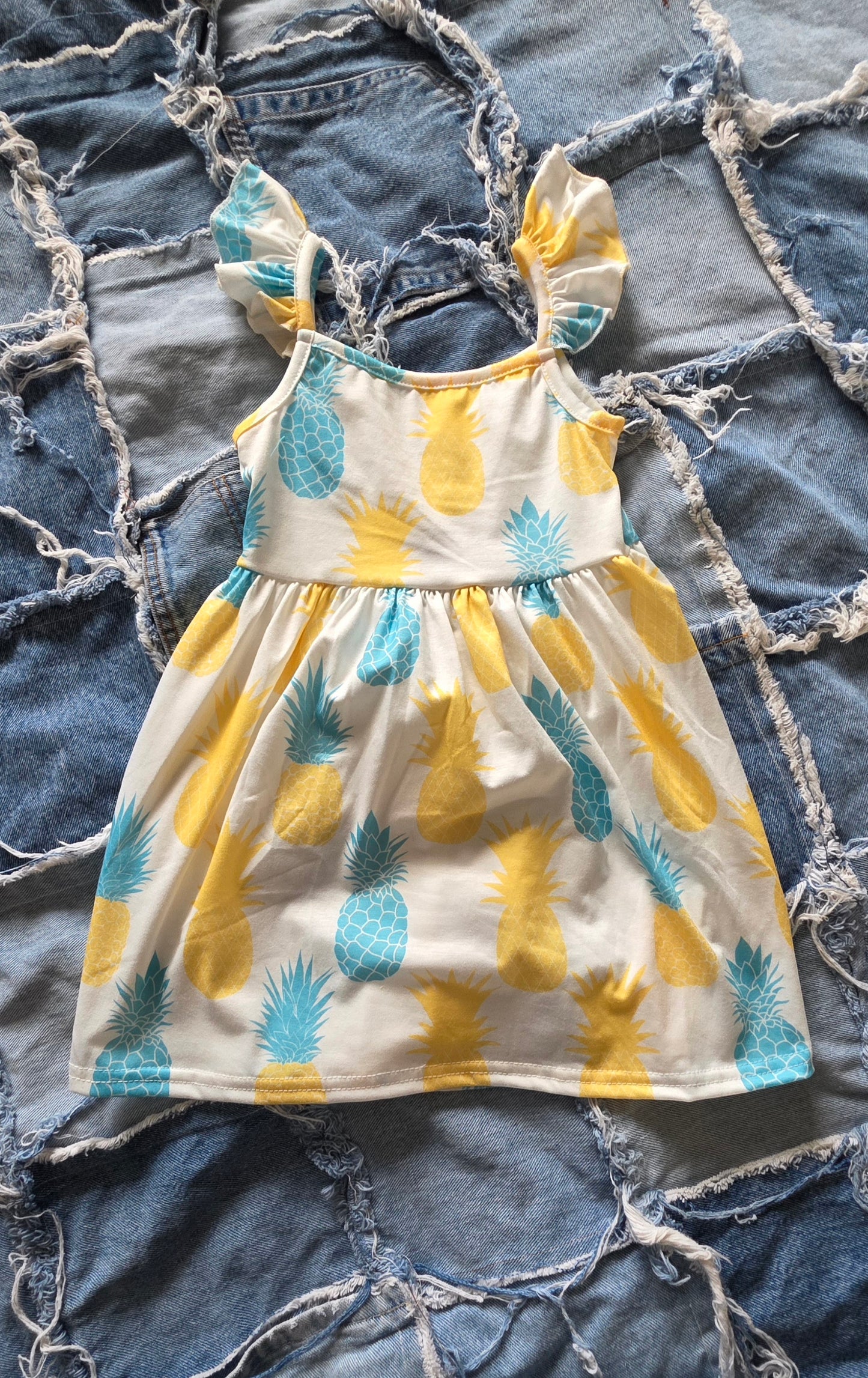 Girls Pineapple Dress