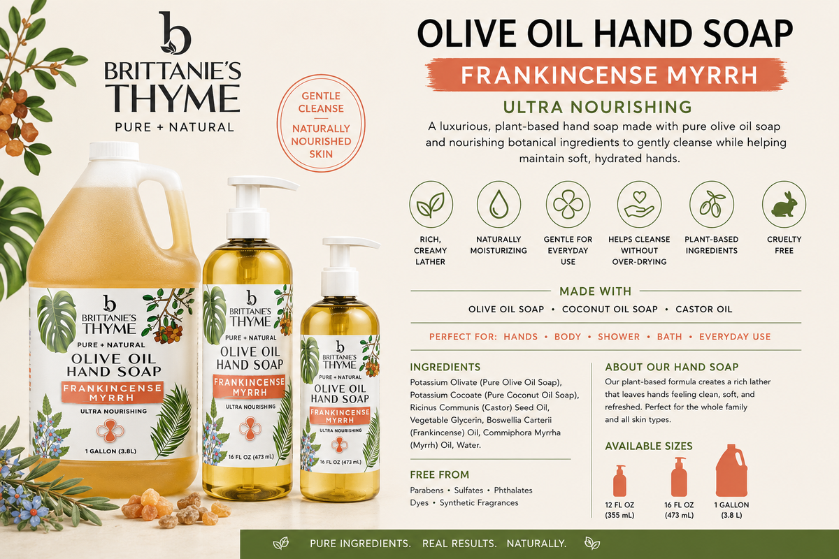 Winter Wonderland Olive Oil Hand Soap