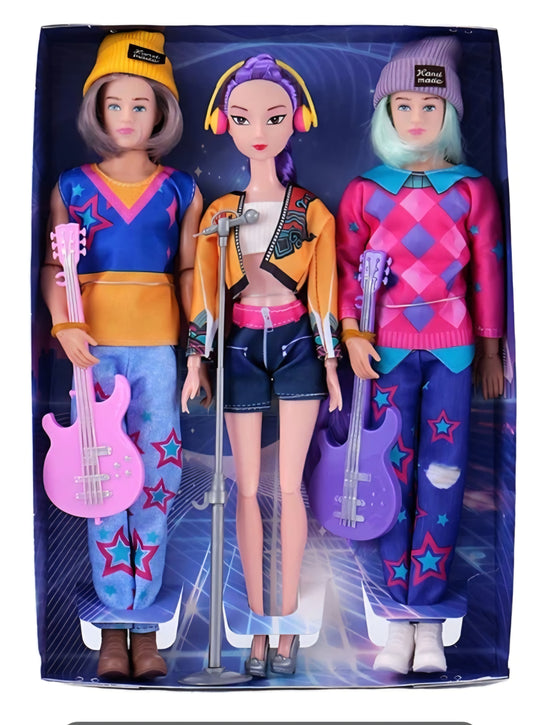 (ETA 3/21/26) Set of 3 K-Pop Dolls