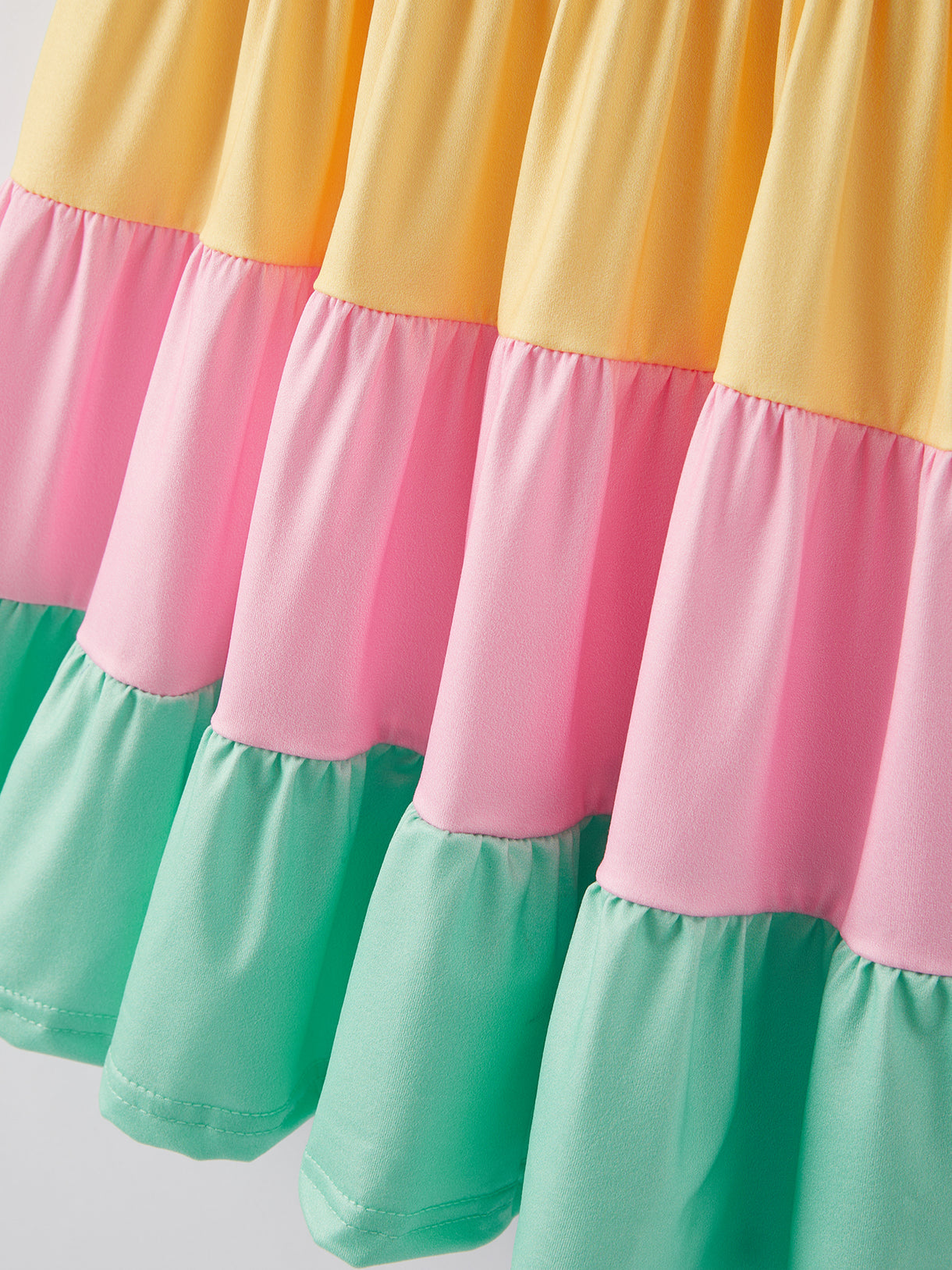 Colorful Colorblock Dress