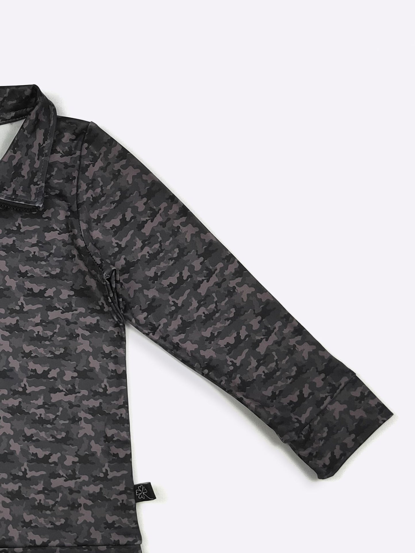 Midnight Camo Boy Quarter Zip
