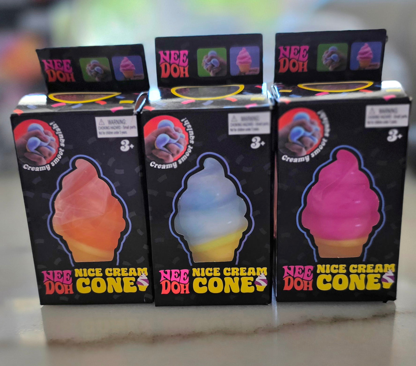Ice Cream Squishy Assorted Colors