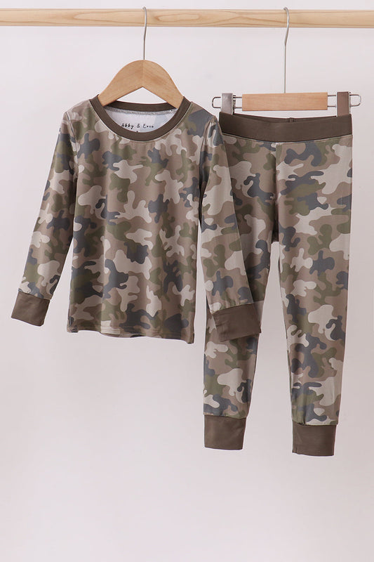 Abby & Evie
Camouflage bamboo pajama set