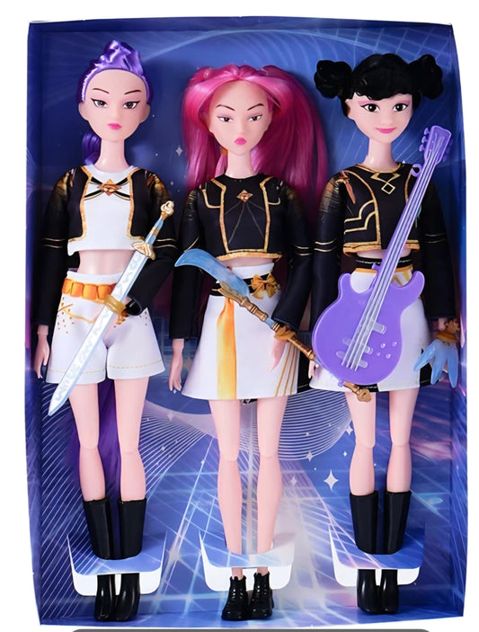 (ETA 3/21/26) Set of 3 K-Pop Dolls