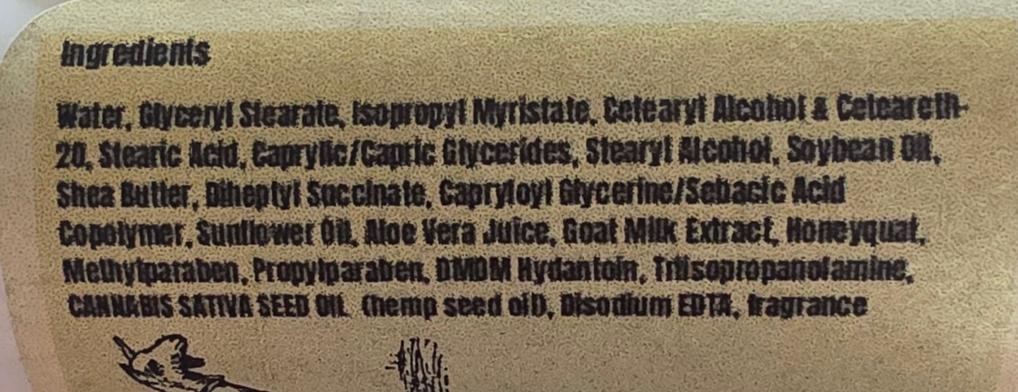 2 oz Goat Milk Lotion