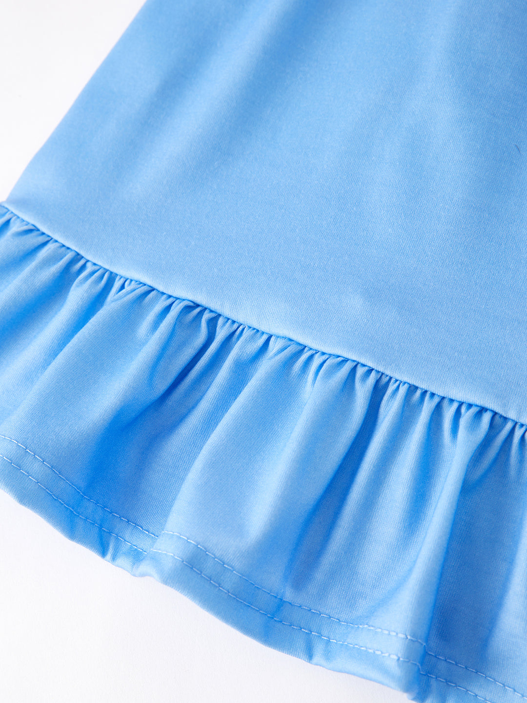 Blue Girls Suspender Dress