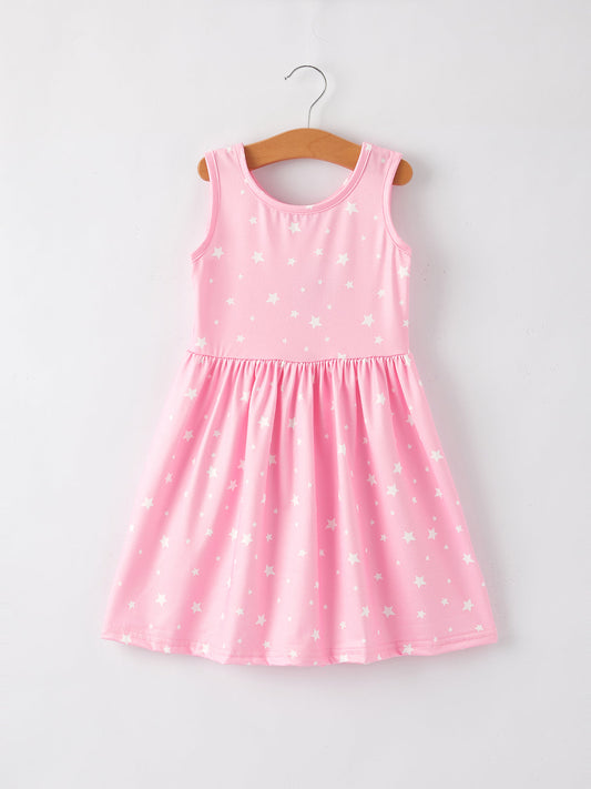 Pink Star Dress