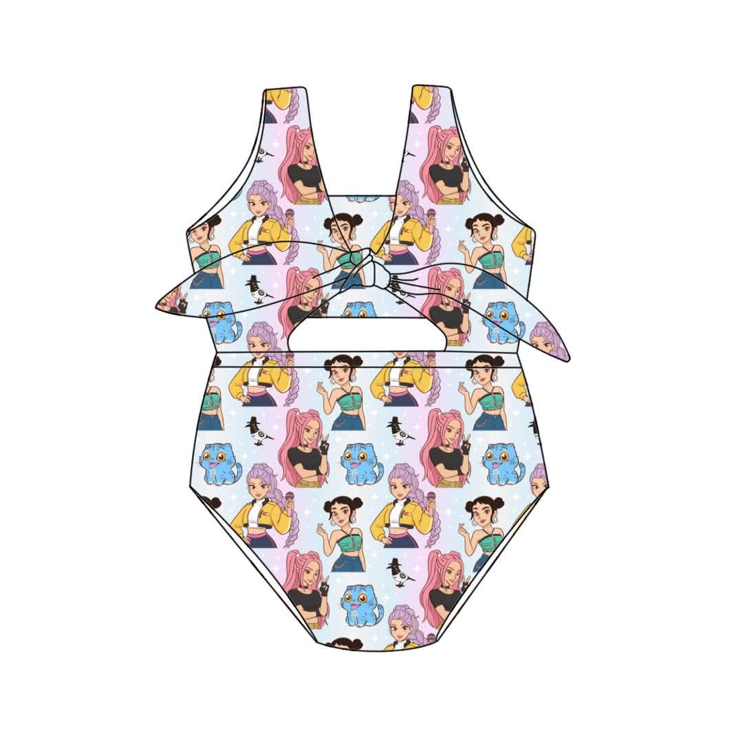 K-Pop One Piece SwimSuit