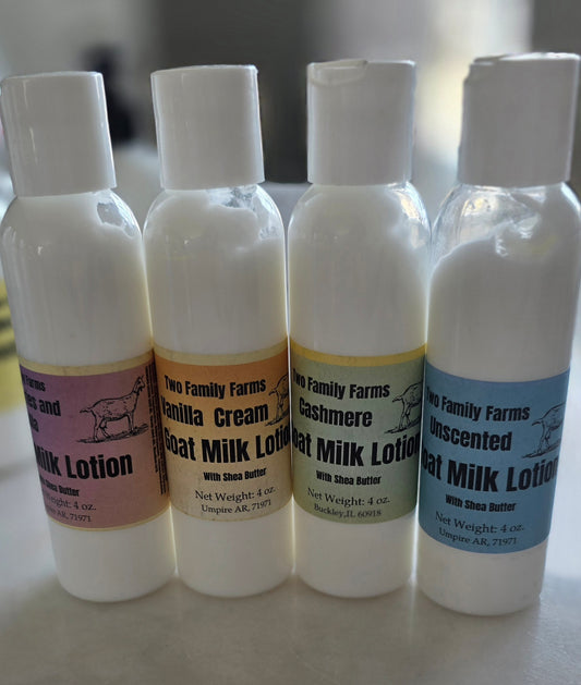 4 oz Goat Milk Lotion