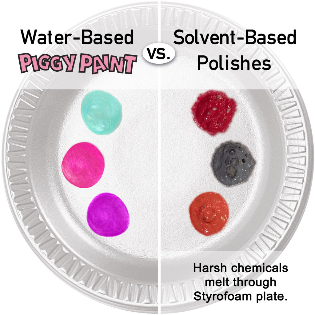 Piggy Paint Scented Fruit Fairy 4 Polish - Gift Set - Kids Non-toxic Nail Polish