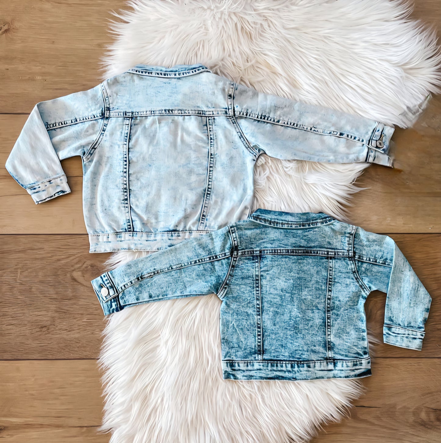 Acid Washed Denim Jacket