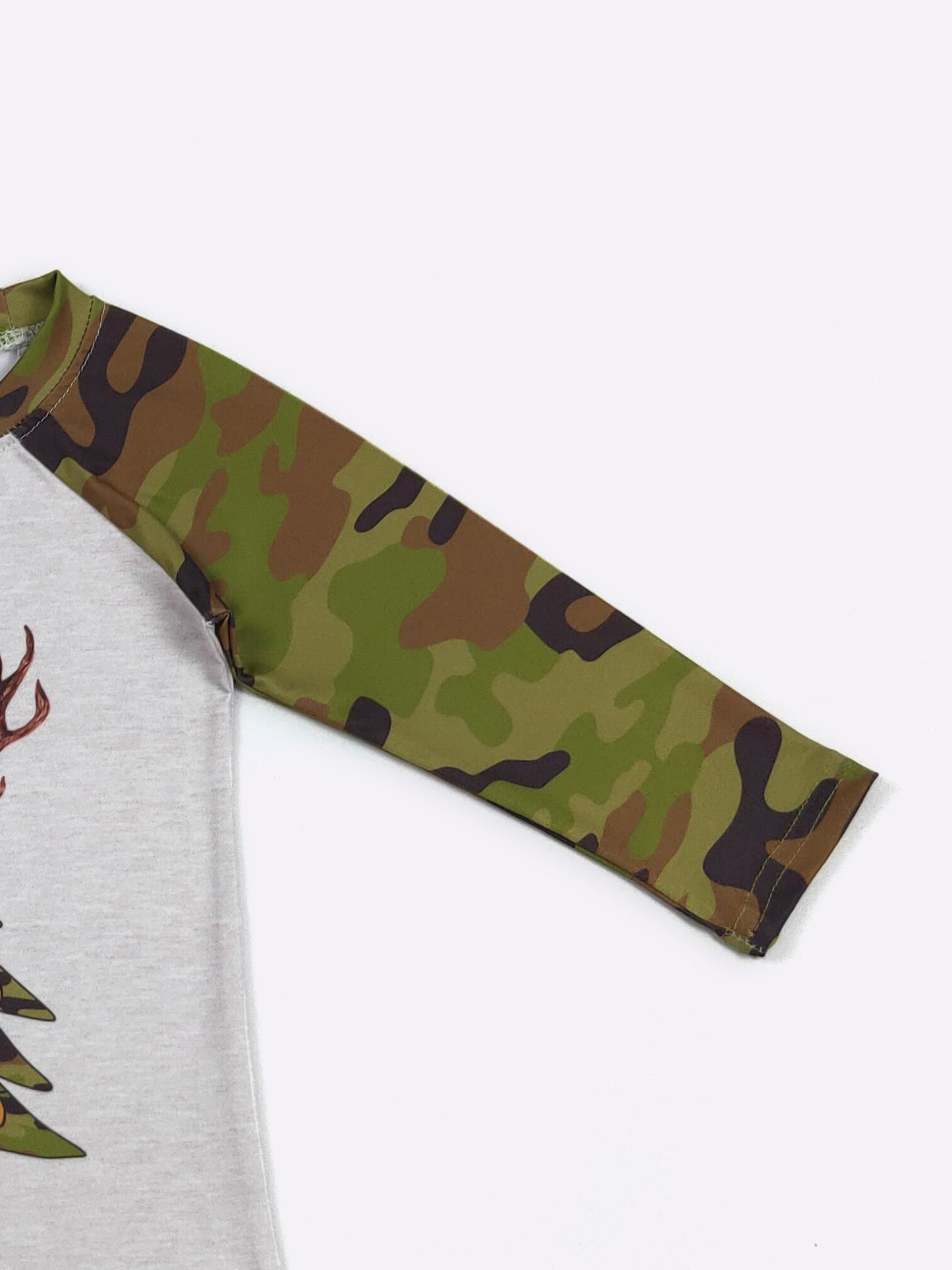 Antler Christmas Tree Raglan