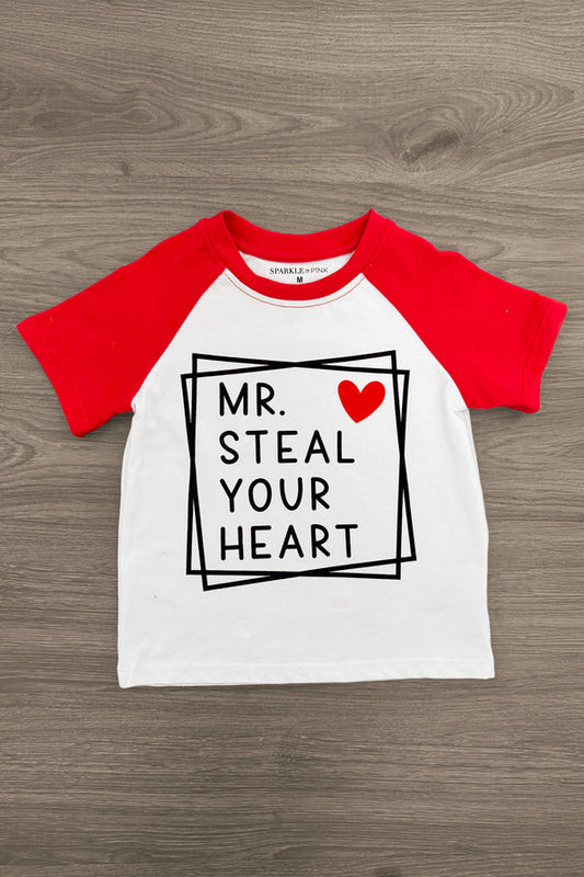 Mr. Steal Your Heart Raglan Tee