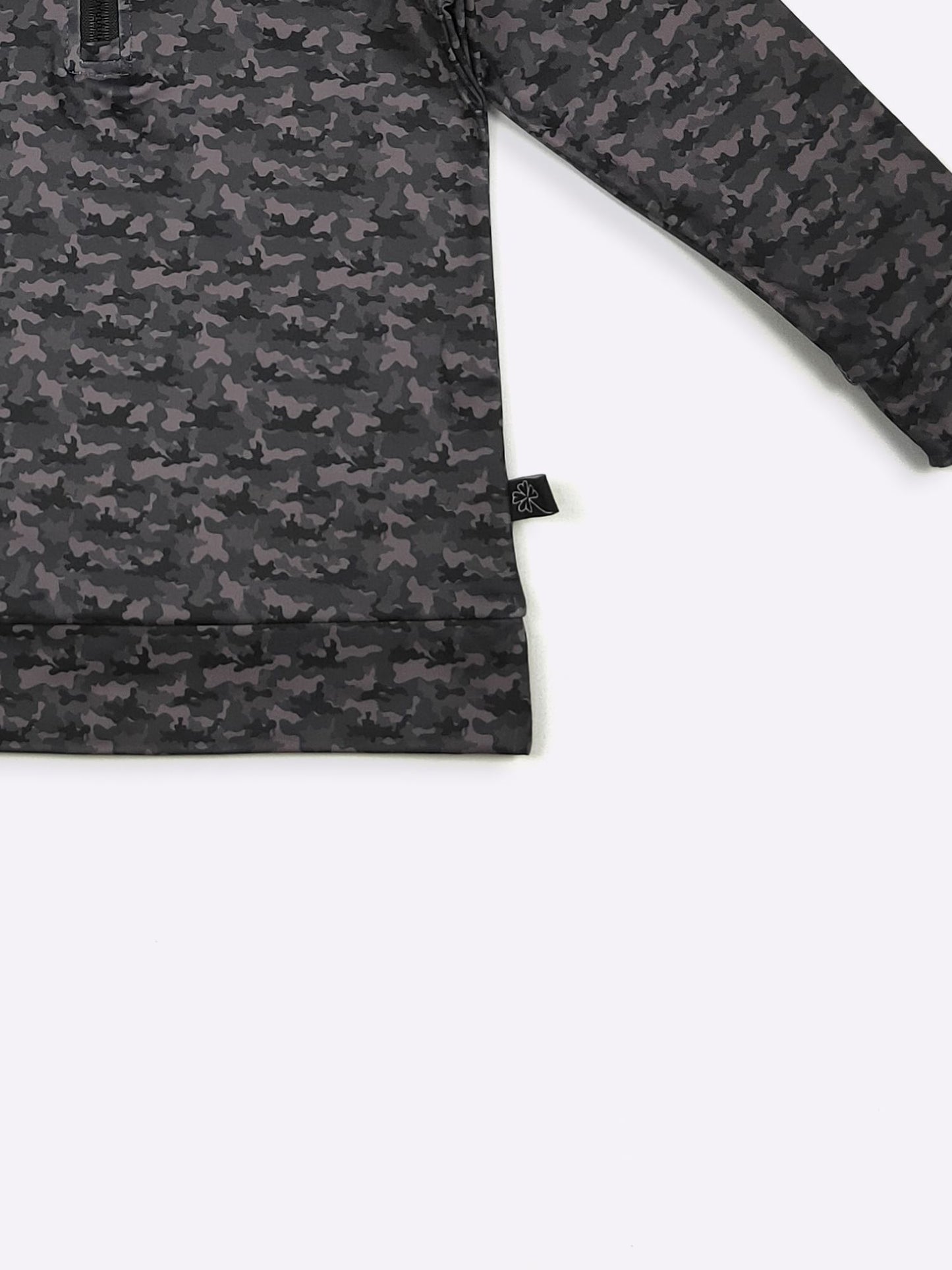 Midnight Camo Boy Quarter Zip