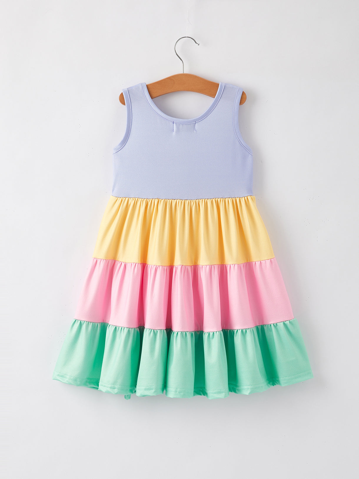 Colorful Colorblock Dress