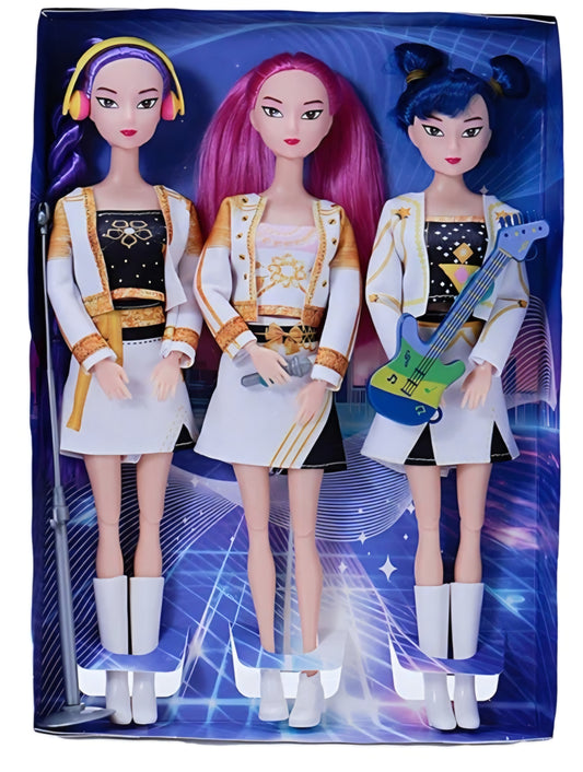 (ETA 3/21/26) Set of 3 K-Pop Dolls
